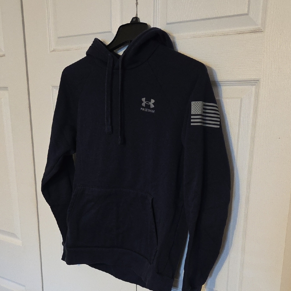 Under Armour Men's Dark Blue Freedom Hoodie